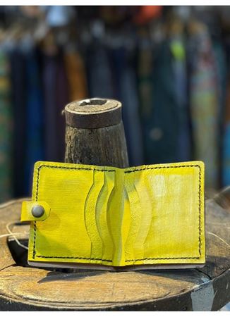 ÖZEL TASARIM DERİ EL İŞİ CÜZDAN