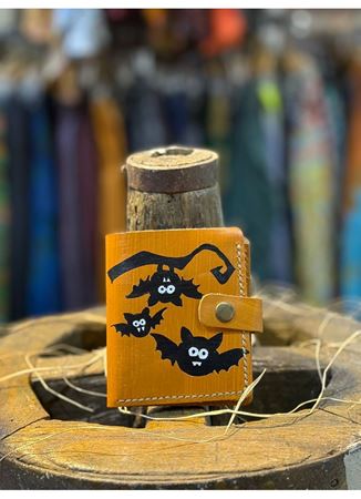 ÖZEL TASARIM DERİ EL İŞİ CÜZDAN