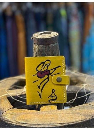 ÖZEL TASARIM DERİ EL İŞİ CÜZDAN