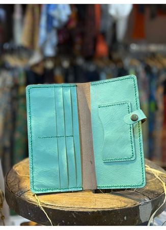 ÖZEL TASARIM DERİ EL İŞİ CÜZDAN