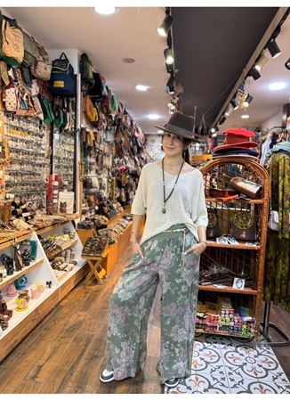 İtalyan Keten Kemerli Pantolon