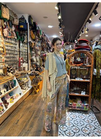 İtalyan Keten Kemerli Pantolon