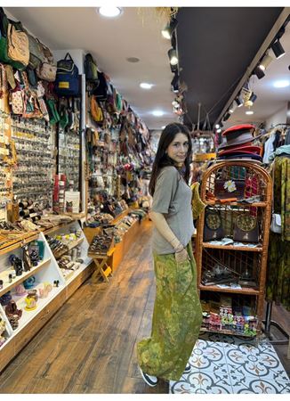 İtalyan Keten Kemerli Pantolon