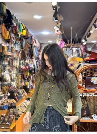 Tasarım Bluz Yeşil