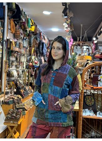 Kapüşonlu Önü Cepli Uzun Kol Sweat Unisex