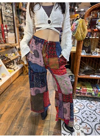 Nepal Patchwork Pantolon