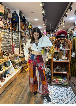 Nepal Patchwork Pantolon