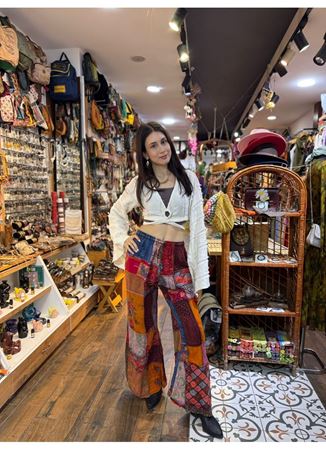 Nepal Patchwork Pantolon