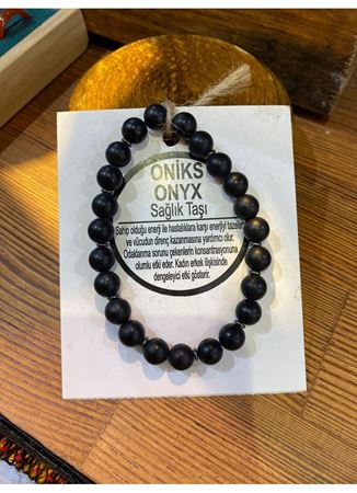 ONİKS ( SAĞLIK TAŞI) DOĞAL TAŞ BİLEKLİK
