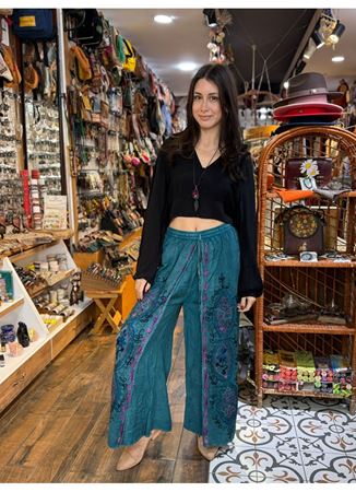 Hint Çiçekli Pantolon