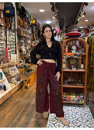 Hint Çiçekli Pantolon