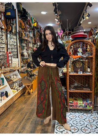 Hint Çiçekli Pantolon