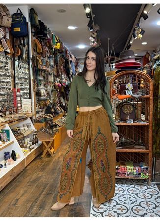 Hint Çiçekli Pantolon