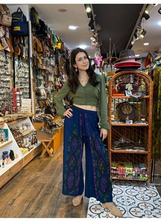 Hint Çiçekli Pantolon