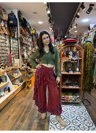 Önden Bağlamalı Şalvar