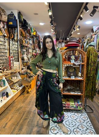 Önden Bağlamalı Şalvar