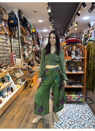 Önden Bağlamalı Şalvar