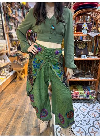 Önden Bağlamalı Şalvar