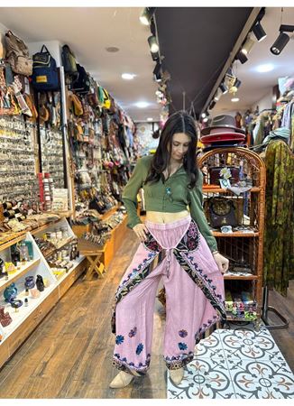 Önden Bağlamalı Şalvar