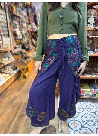 Önden Bağlamalı Şalvar