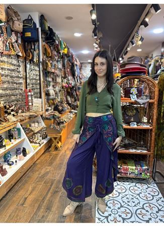 Önden Bağlamalı Şalvar