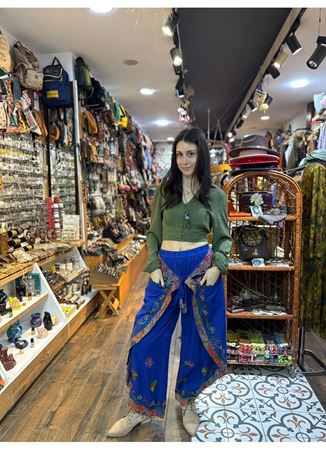 Önden Bağlamalı Şalvar