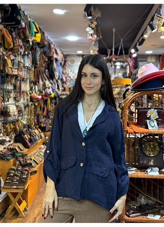 İtalyan Keten Tasarım Ceket