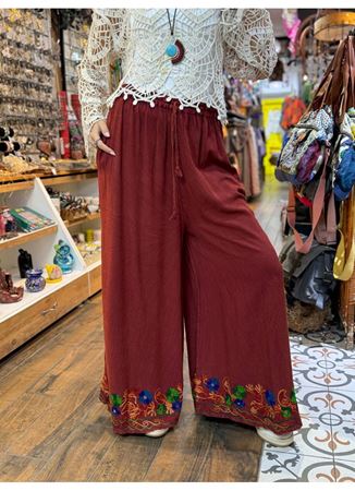 Hint Pantolon Kırmızı