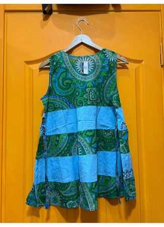 Hint İşlemeli Bluz