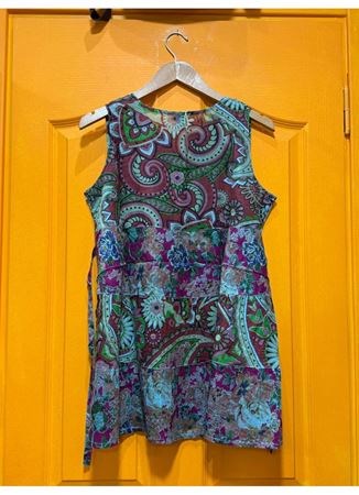 Hint İşlemeli Bluz