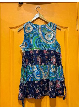 Hint İşlemeli Bluz