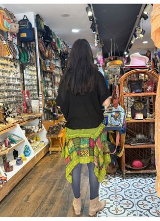 Nepal Tasarım Etek Kısa