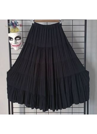 Patchwork Beli Lastikli Etek