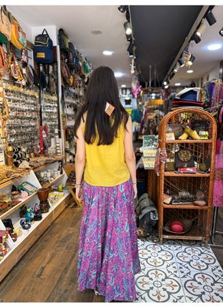 İpek Önü İşlemeli Pantolon