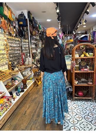 İpek Önü İşlemeli Pantolon