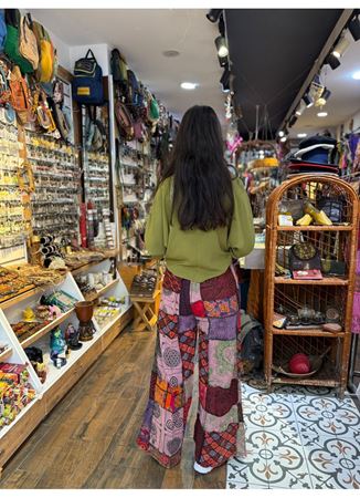 Nepal Patchwork Pantolon