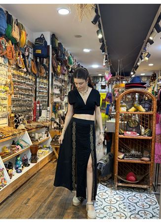 Tasarım Etek Siyah