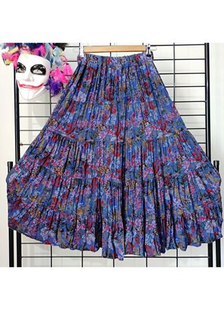 Patchwork Beli Lastikli Etek