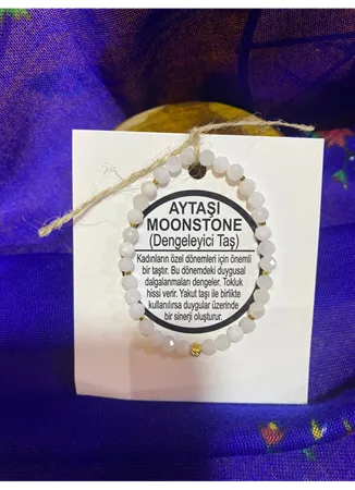 AYTAŞI (DENGELEYİCİ TAŞ) DOĞAL TAŞ BİLEKLİK