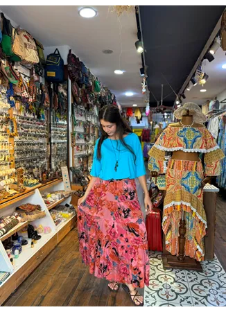 Patchwork Beli Lastikli Etek