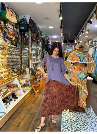 Patchwork Beli Lastikli Etek