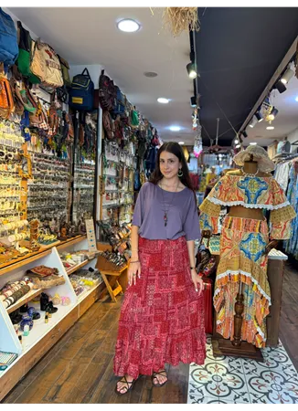 Patchwork Beli Lastikli Etek