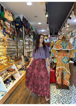 Patchwork Beli Lastikli Etek