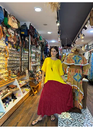 Patchwork Beli Lastikli Etek