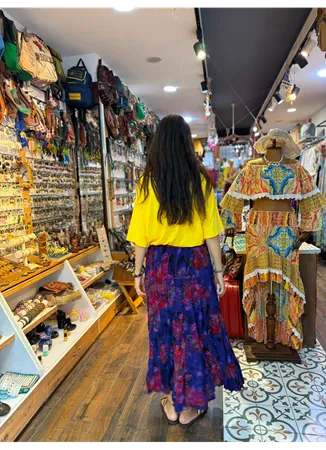 Patchwork Beli Lastikli Etek