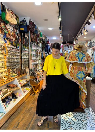 Patchwork Beli Lastikli Etek