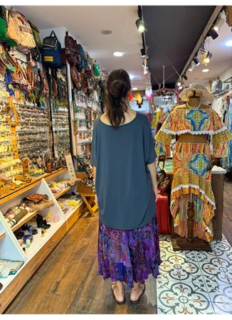 Patchwork Beli Lastikli Etek