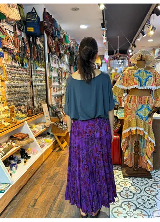 Patchwork Beli Lastikli Etek