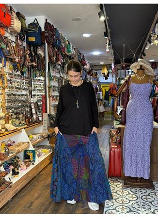 Nepal Tasarım Pantolon Lacivert