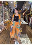 Batik Desen Kaftan Turuncu